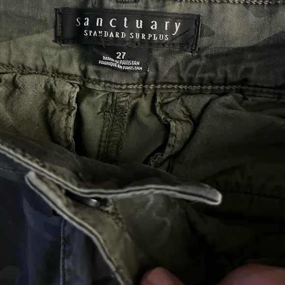 Sanctuary Olive Cargo Pants - Picture 8 of 9